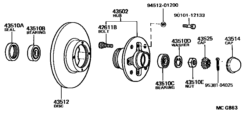 Parts diagram