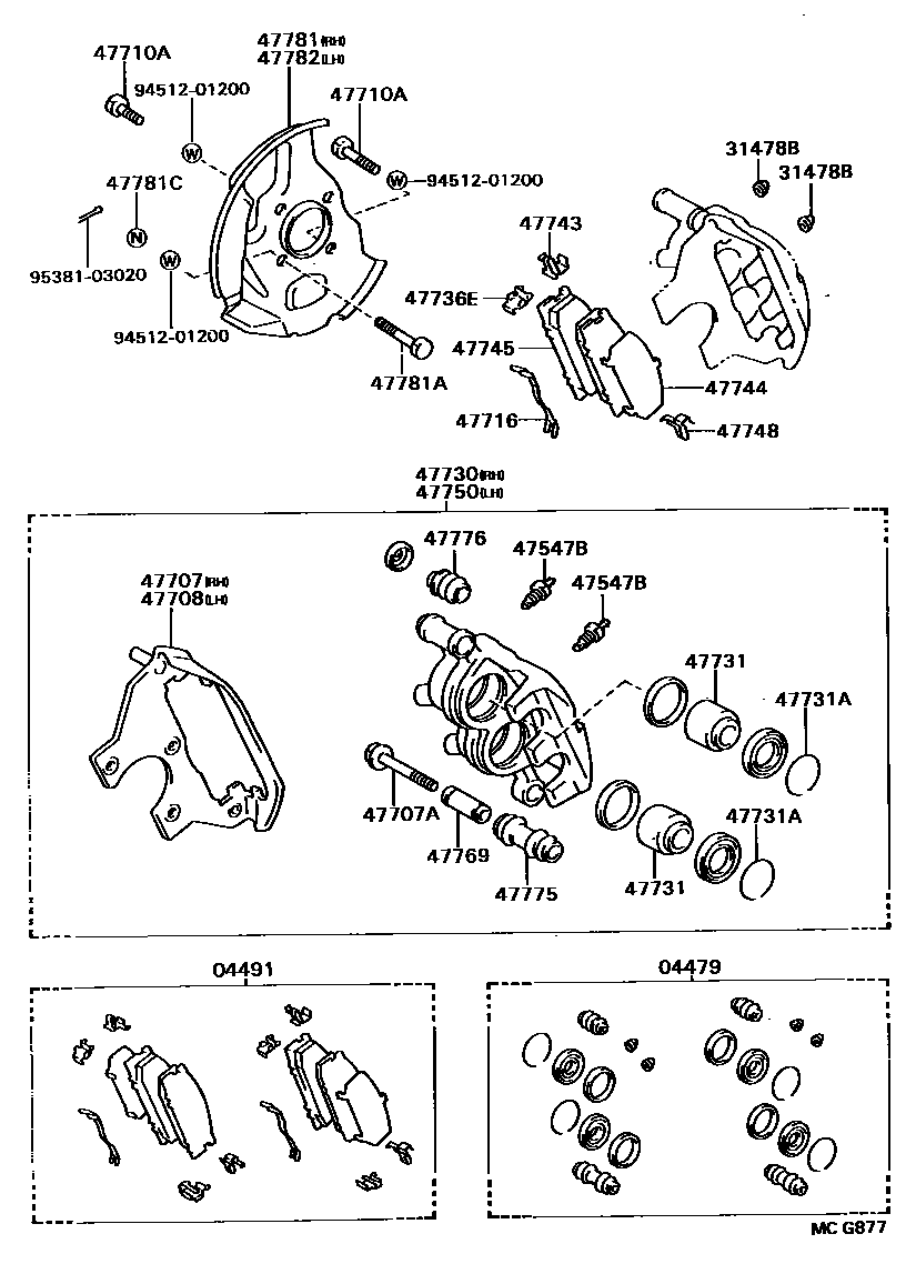 Parts diagram