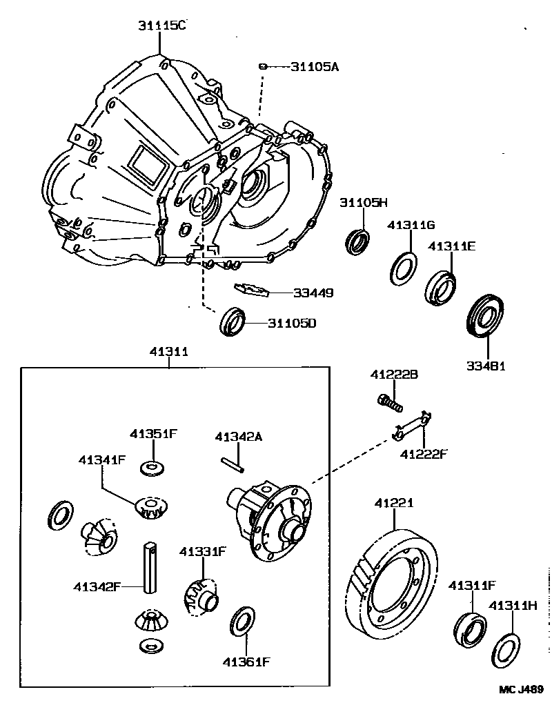 Parts diagram