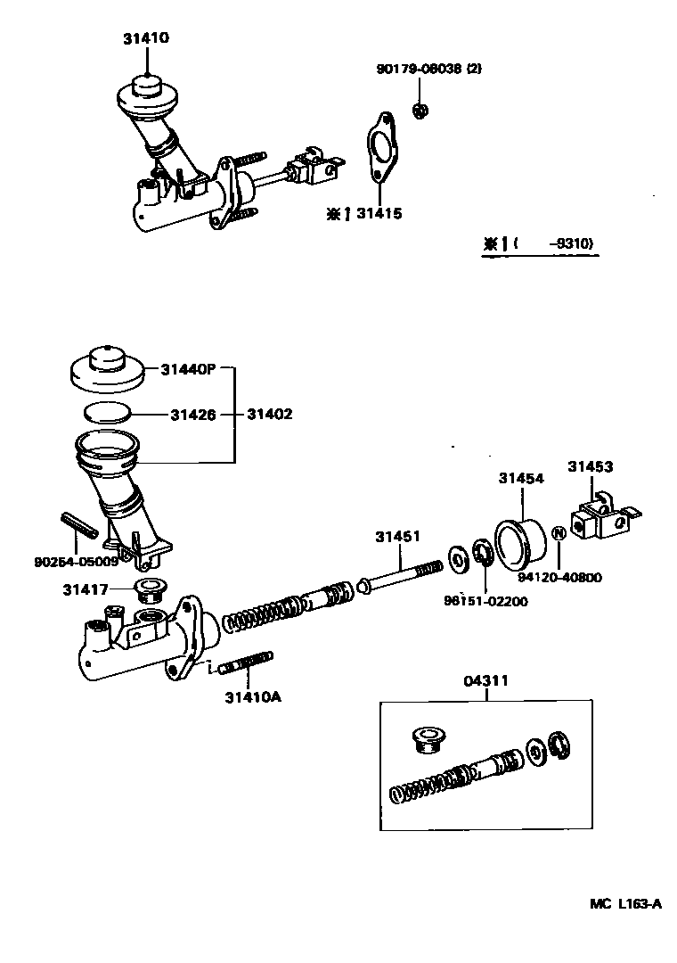 Parts diagram