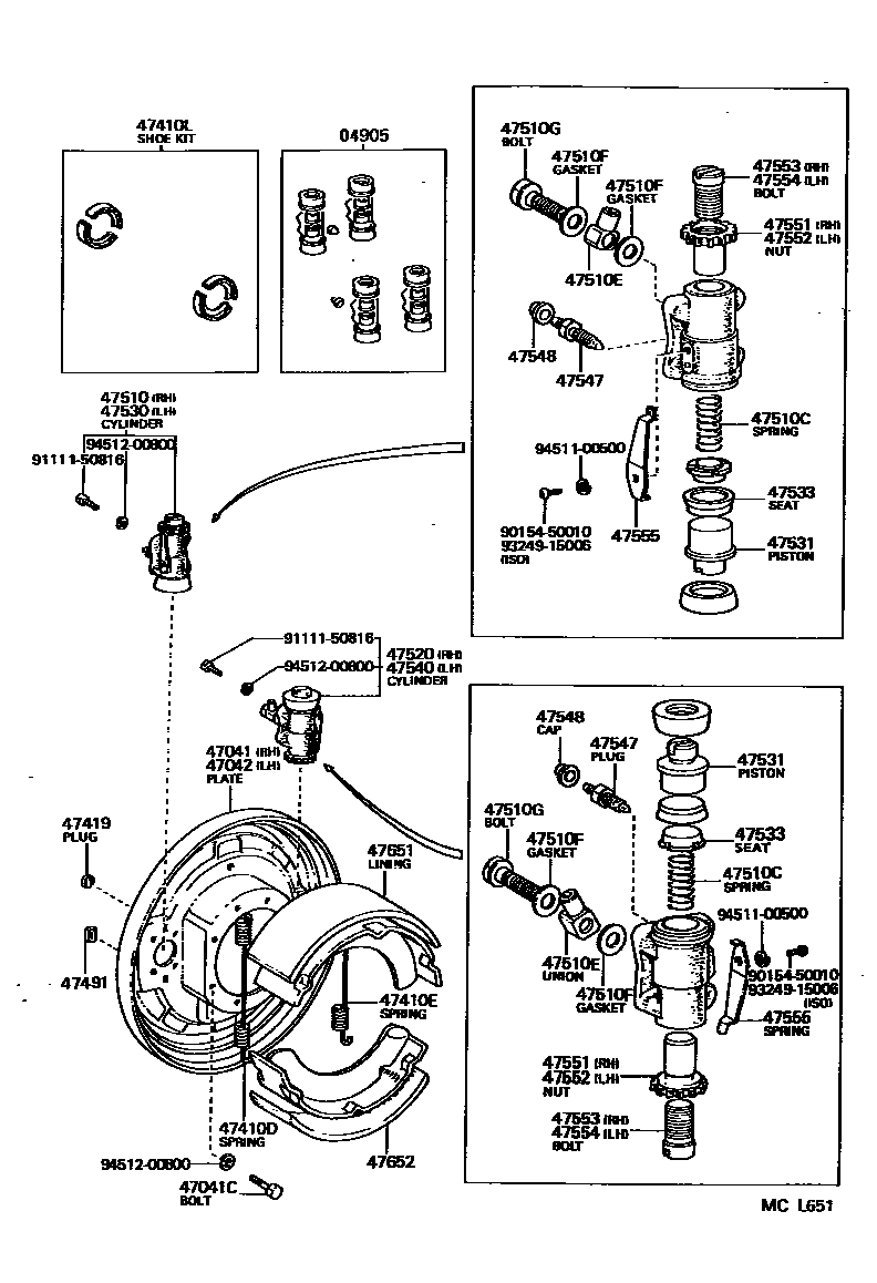 Parts diagram