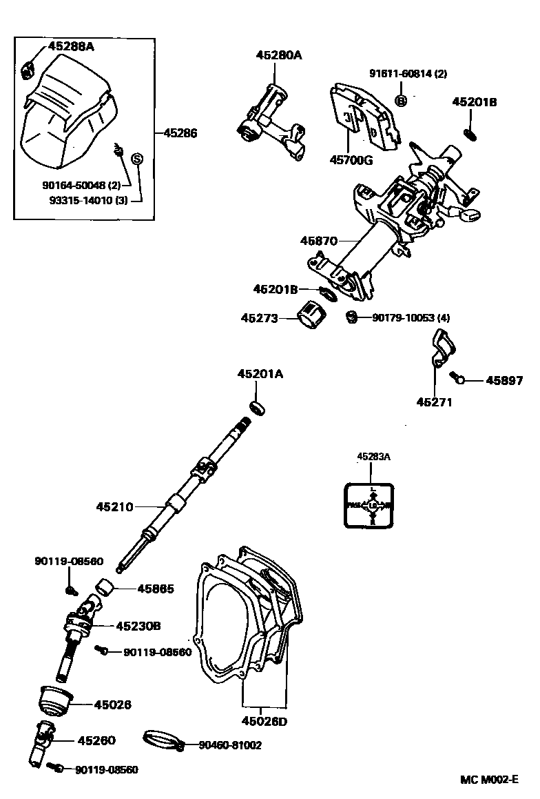 Parts diagram
