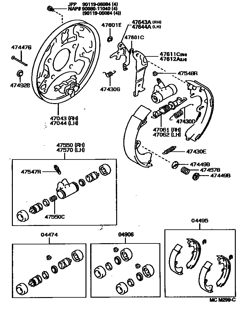Parts diagram