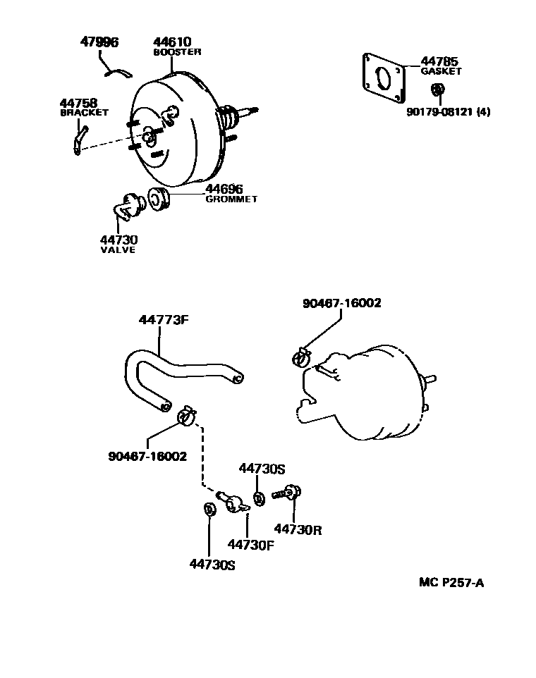 Parts diagram