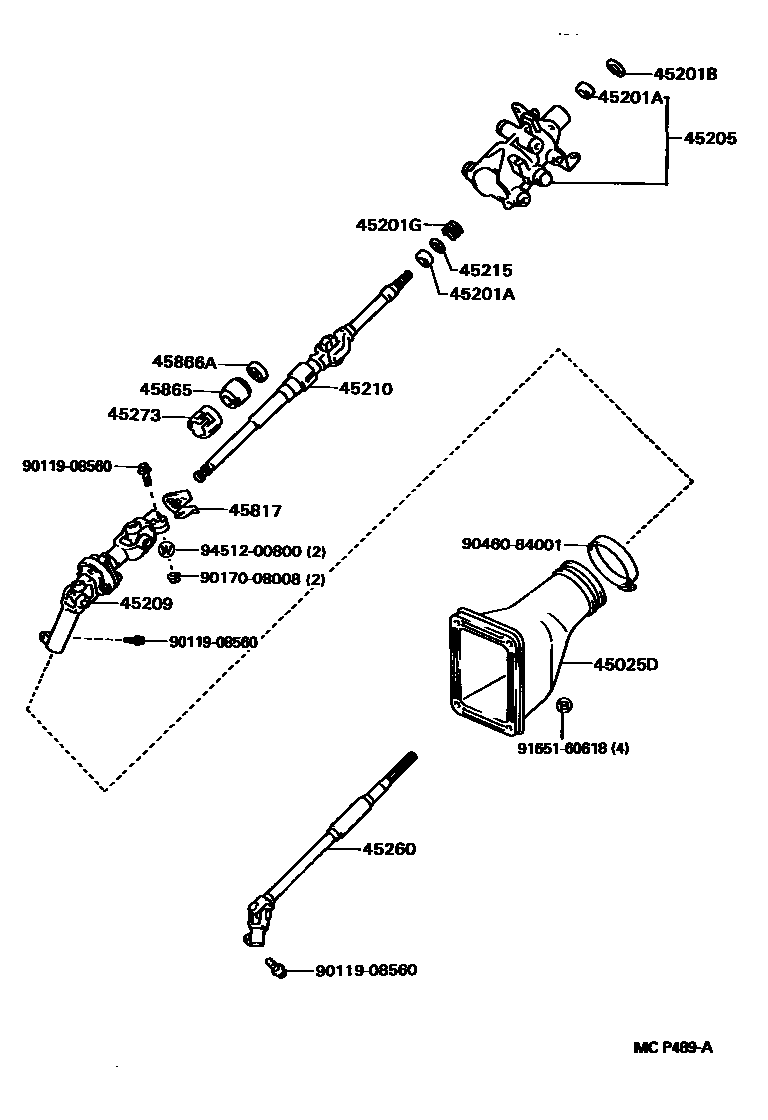 Parts diagram