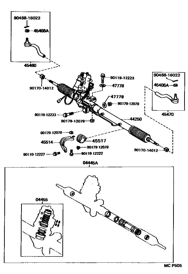 Parts diagram