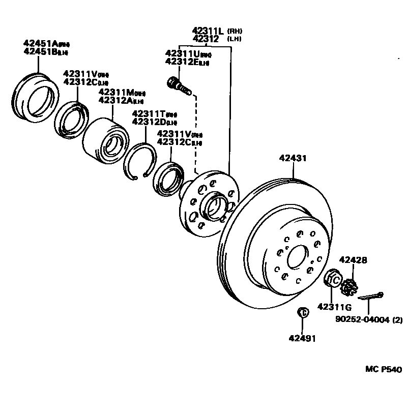 Parts diagram
