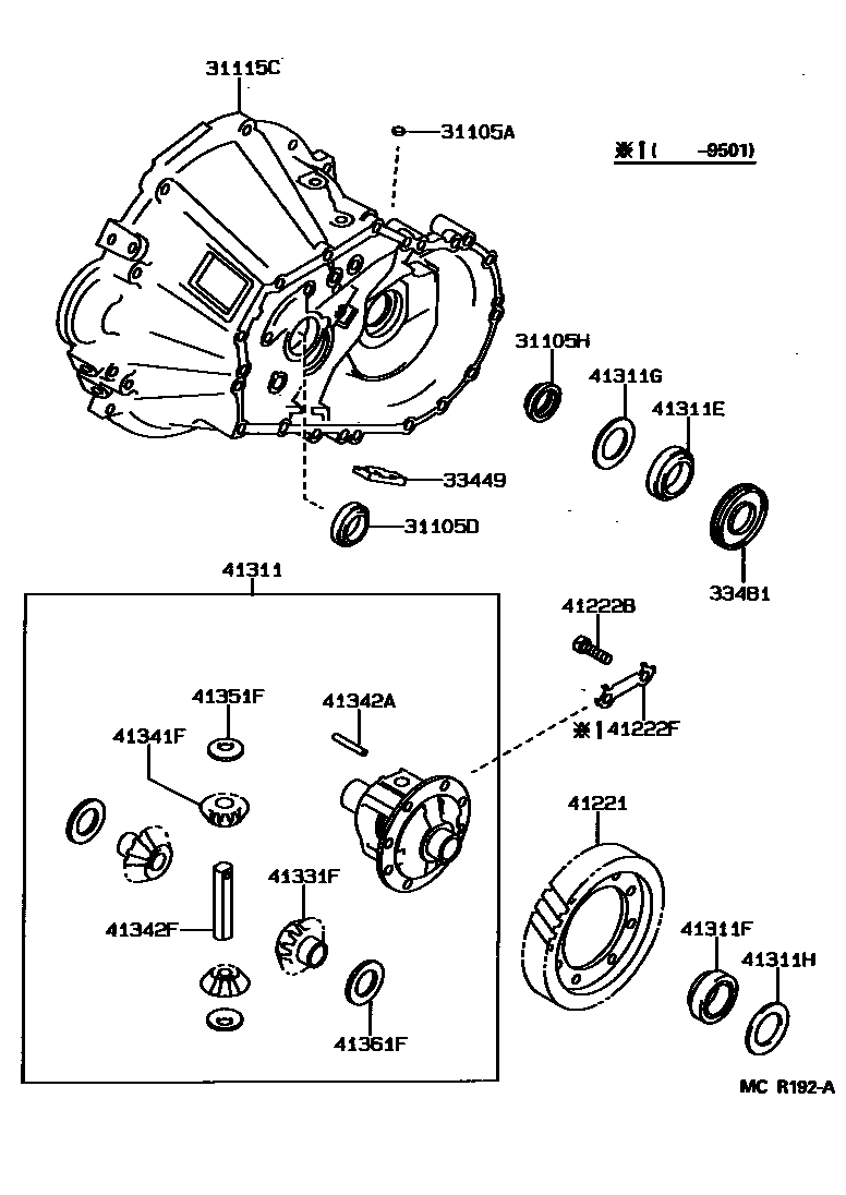 Parts diagram