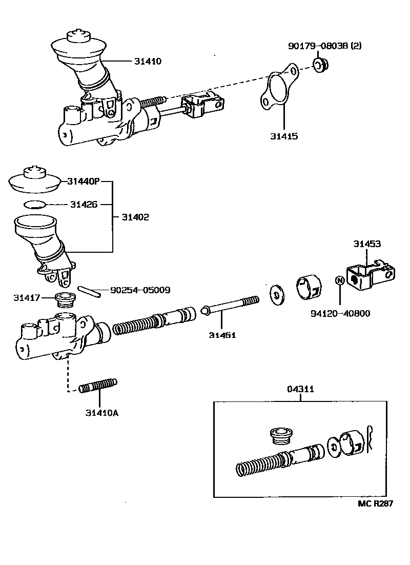 Parts diagram