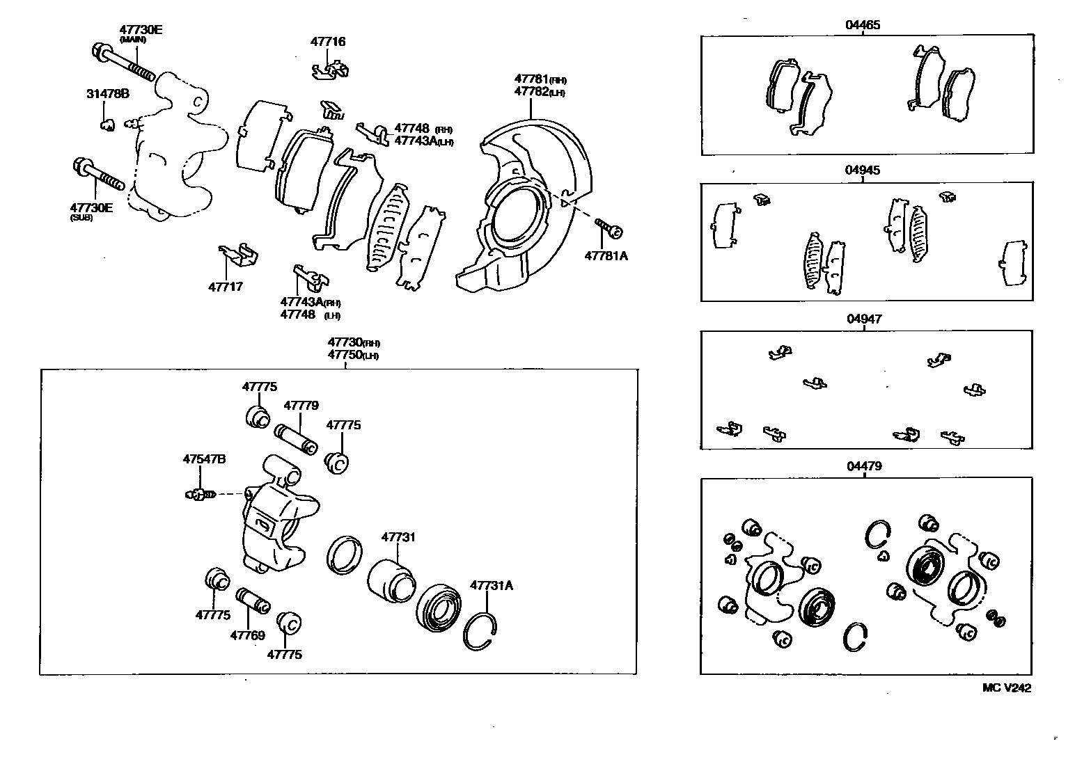 Parts diagram