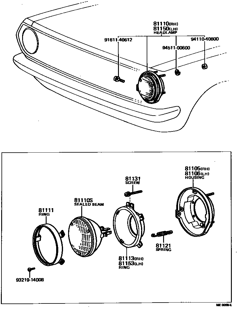 Parts diagram