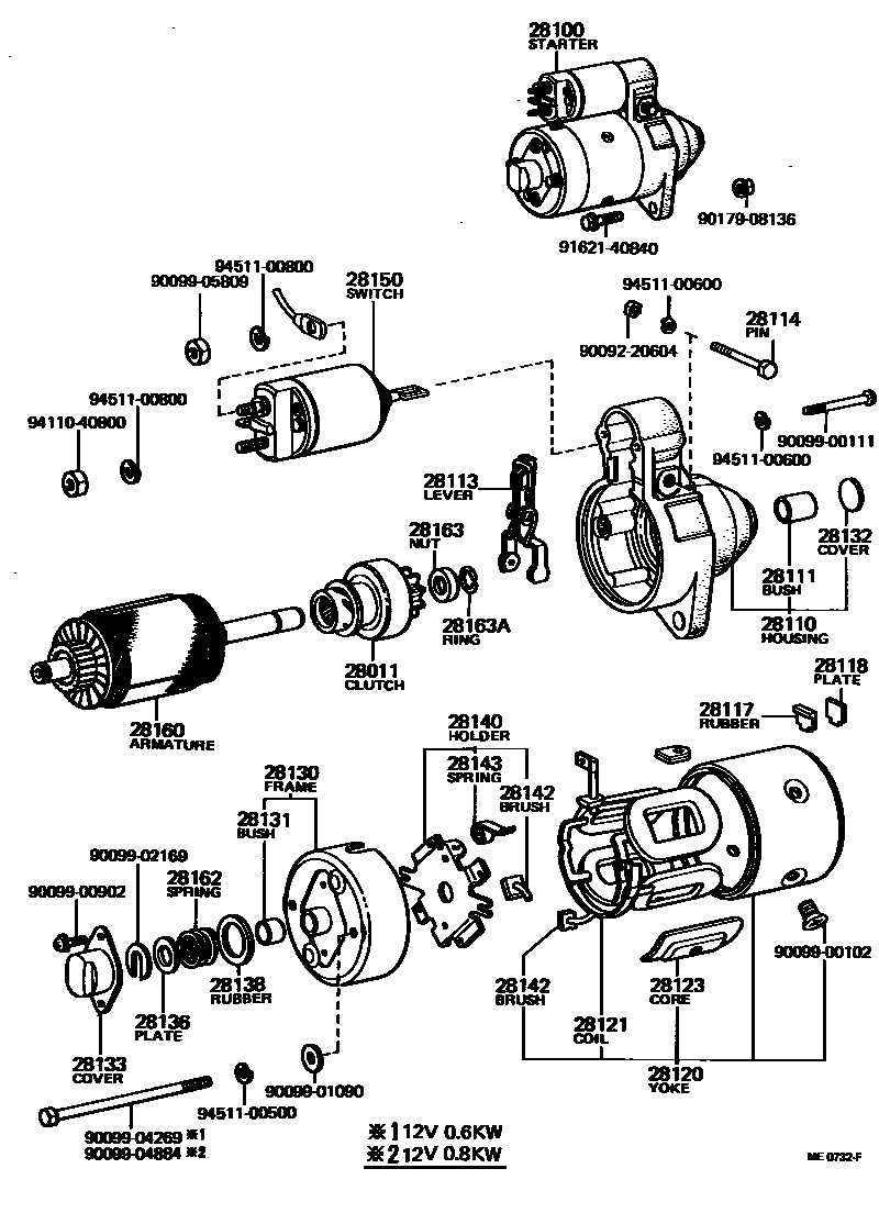 Parts diagram
