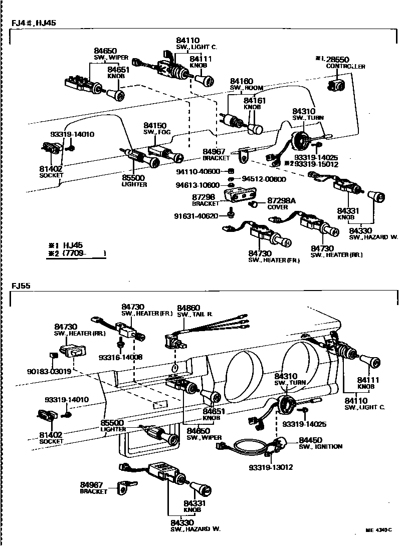 Parts diagram
