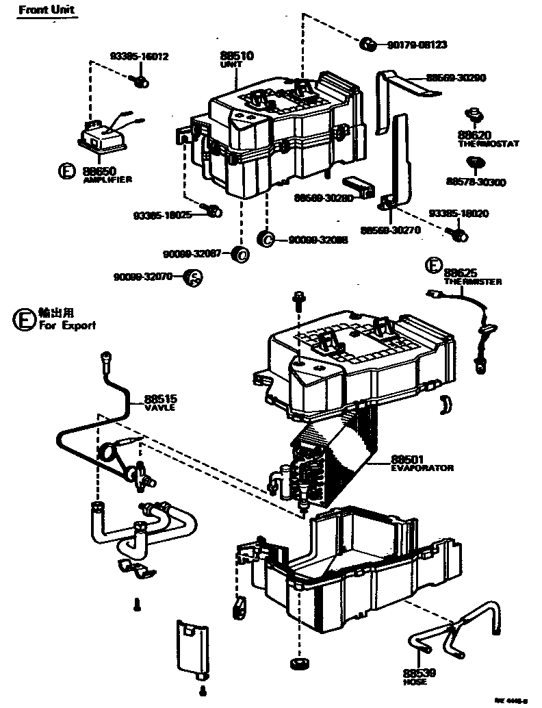 Parts diagram