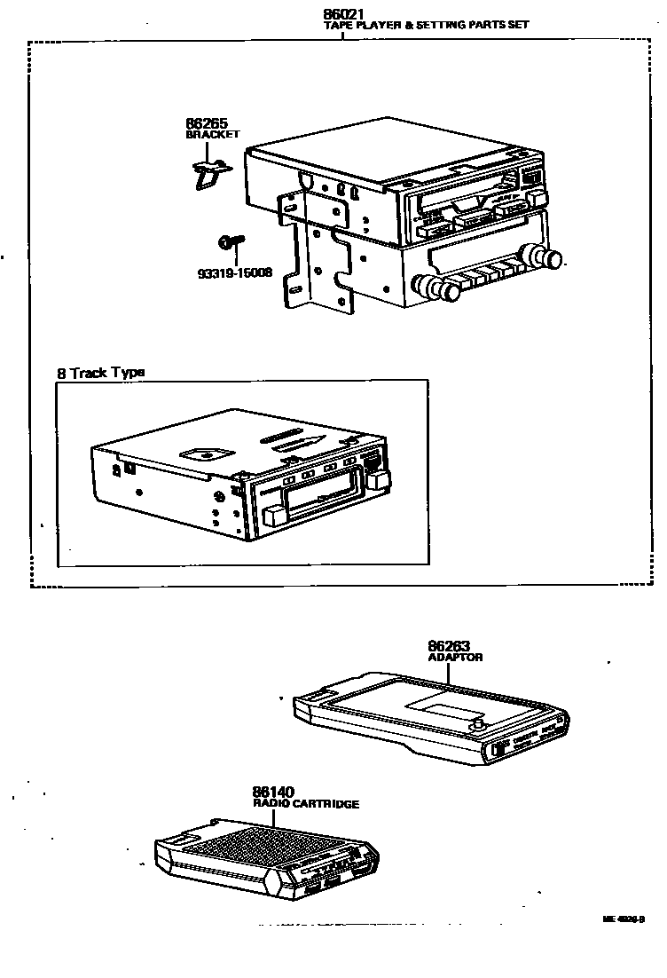 Parts diagram