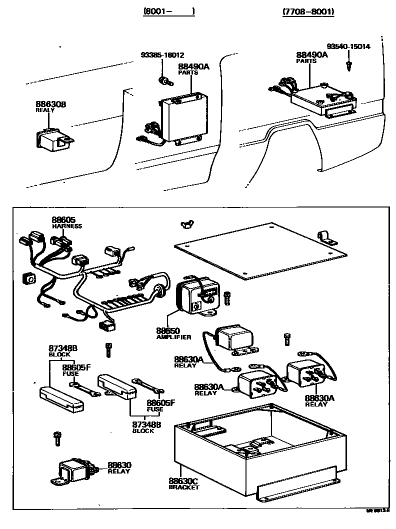 Parts diagram