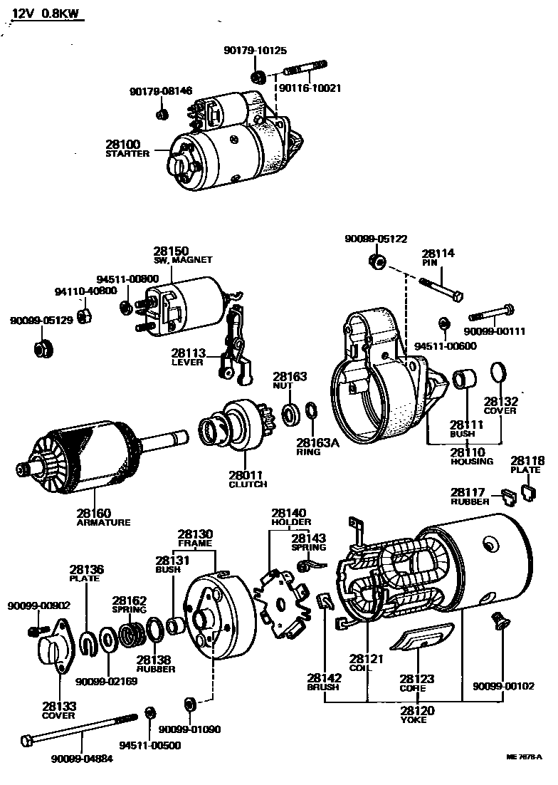 Parts diagram