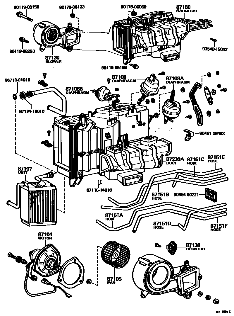 Parts diagram