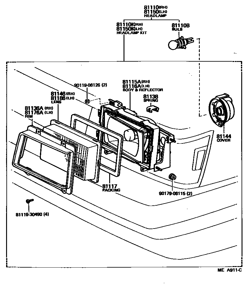 Parts diagram