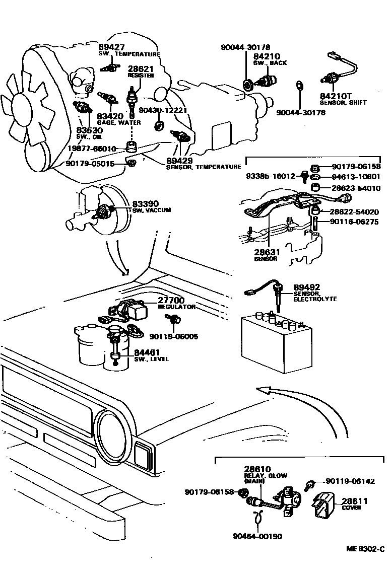 Parts diagram