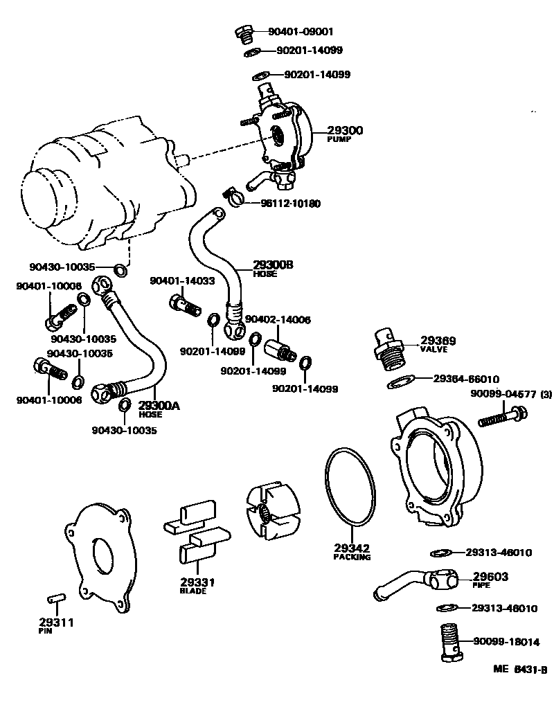 Parts diagram