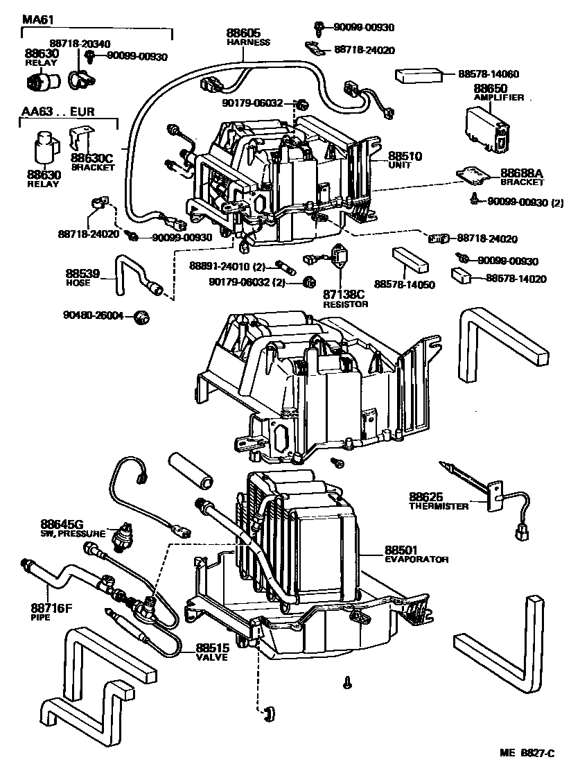 Parts diagram