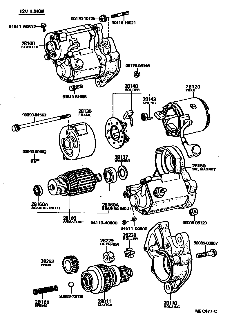 Parts diagram