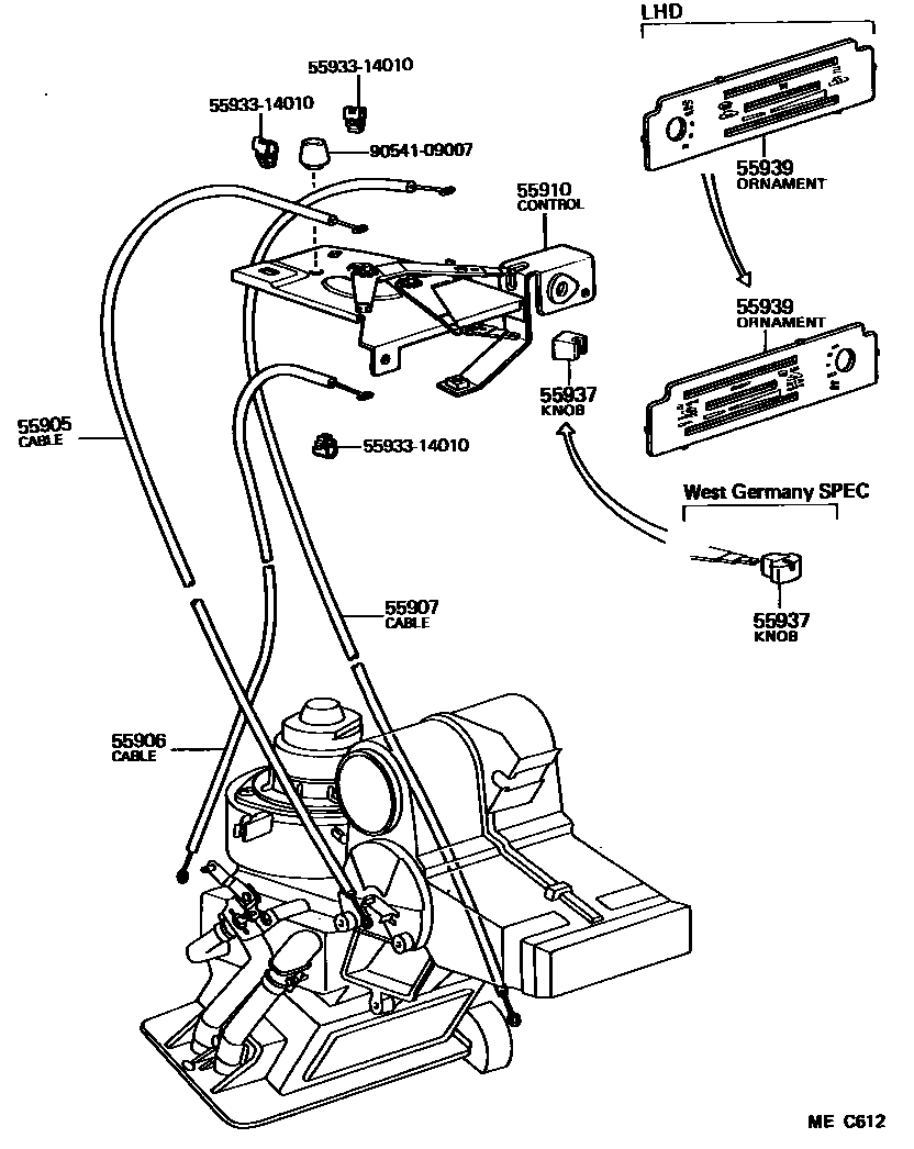 Parts diagram