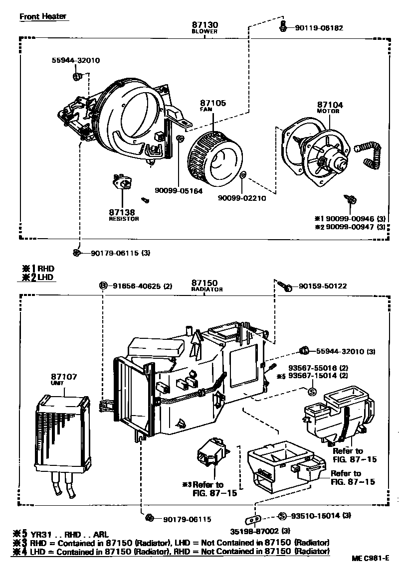 Parts diagram