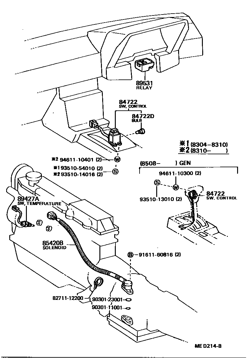 Parts diagram