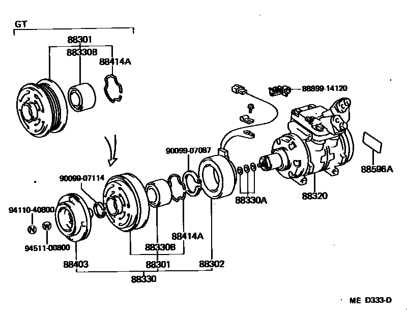 Parts diagram