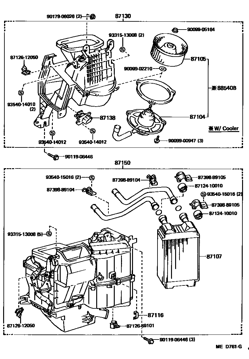 Parts diagram