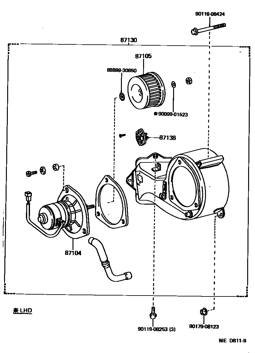 Parts diagram
