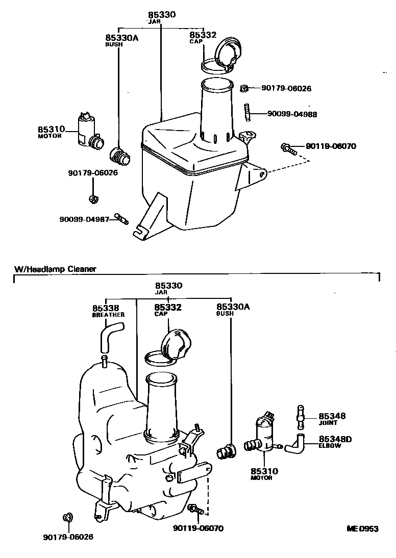 Parts diagram