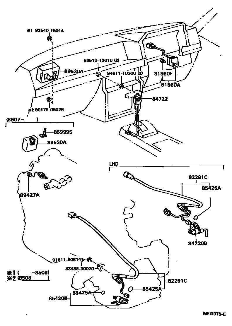 Parts diagram