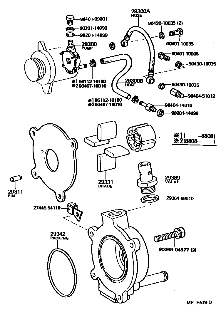 Parts diagram