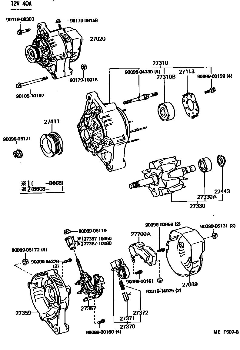 Parts diagram