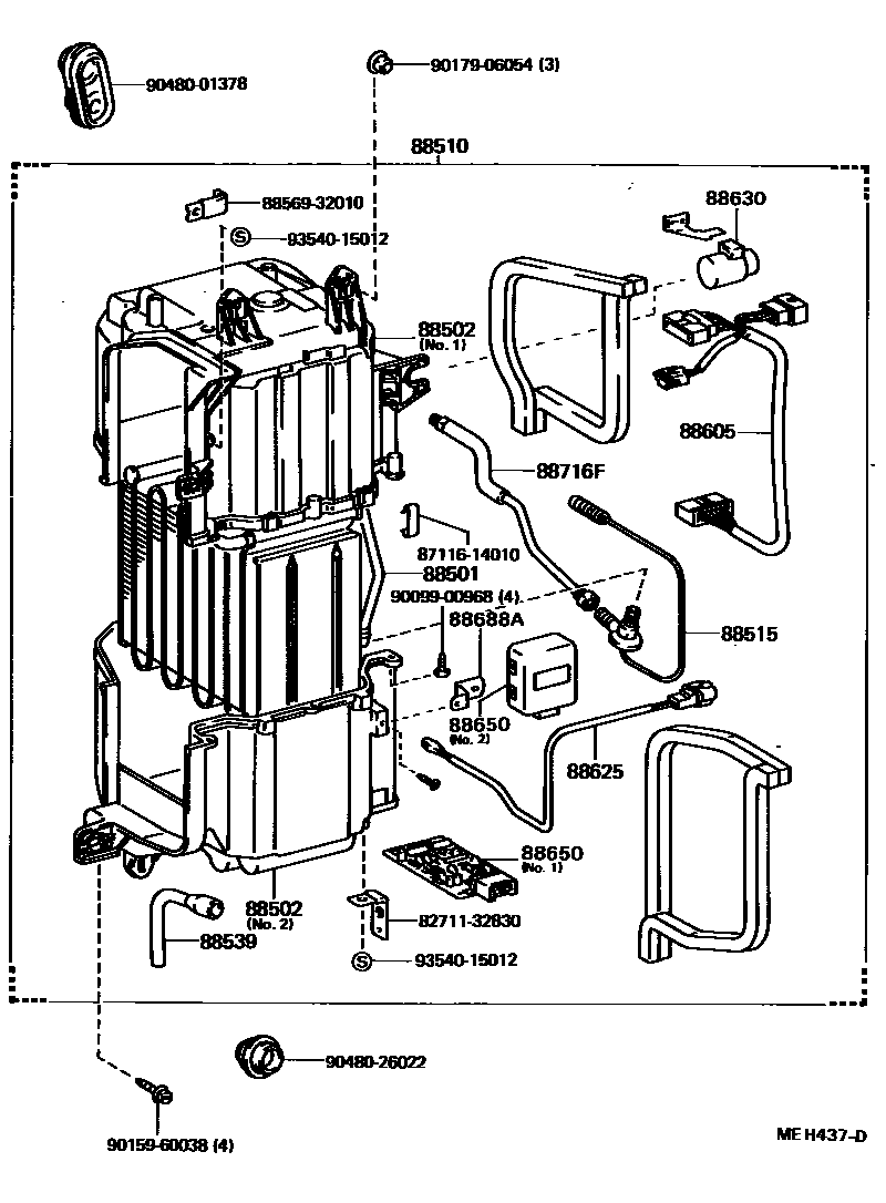 Parts diagram