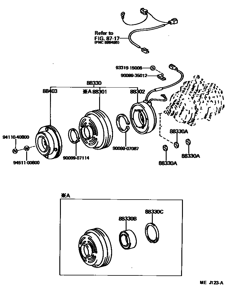Parts diagram
