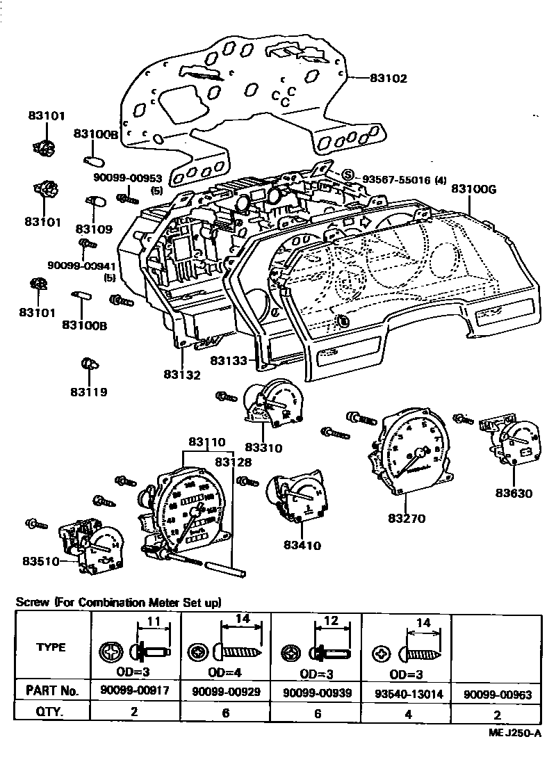 Parts diagram
