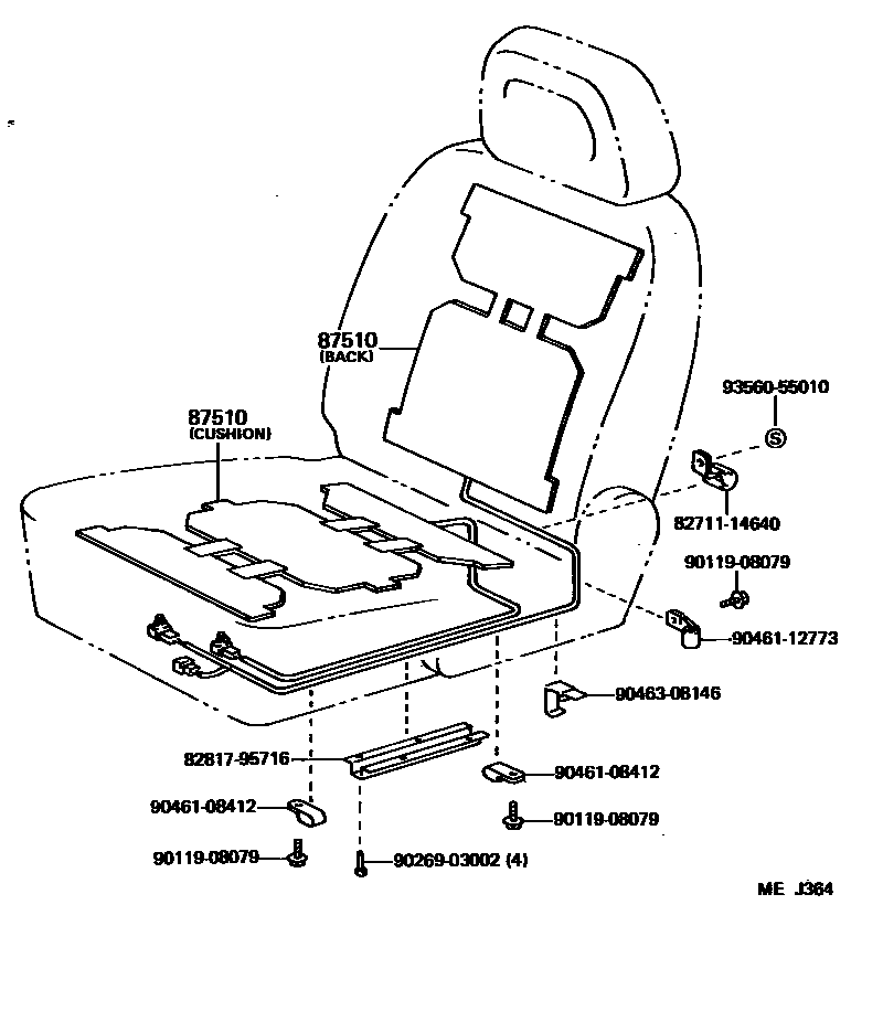Parts diagram