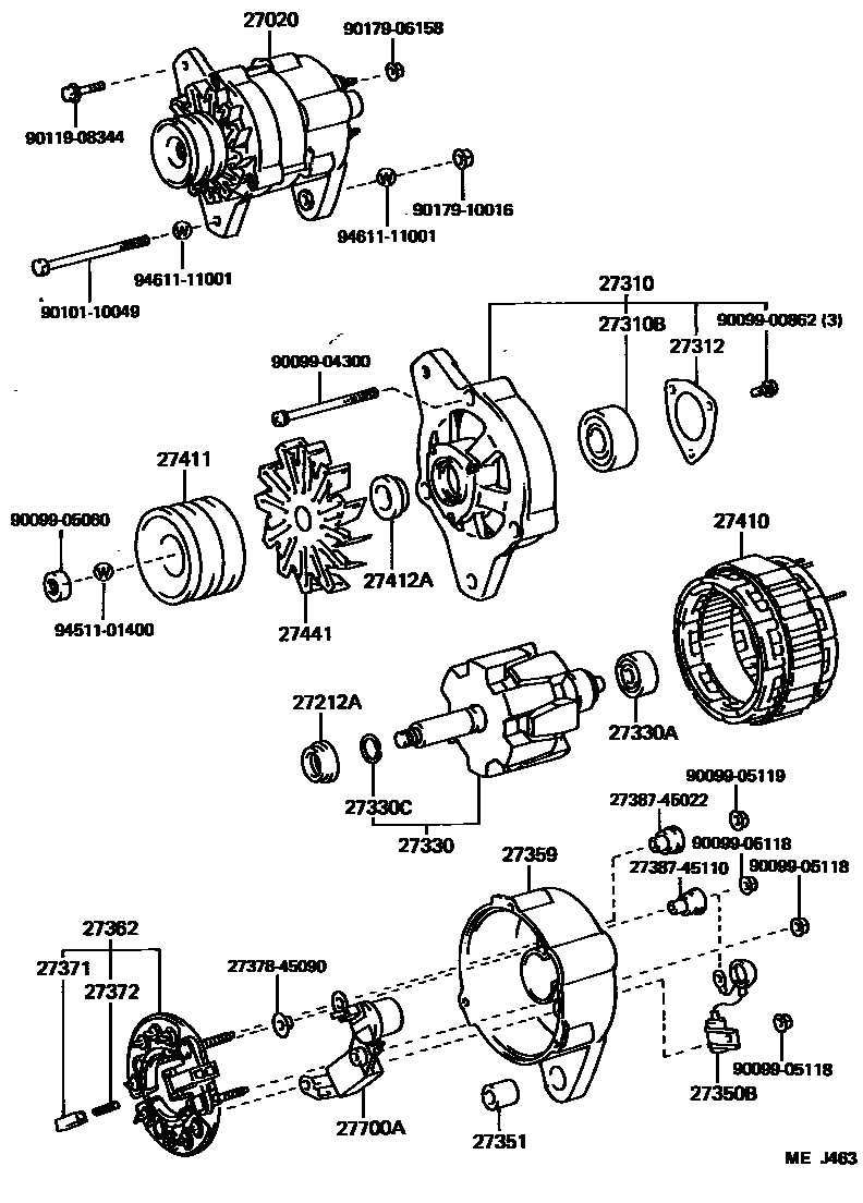 Parts diagram