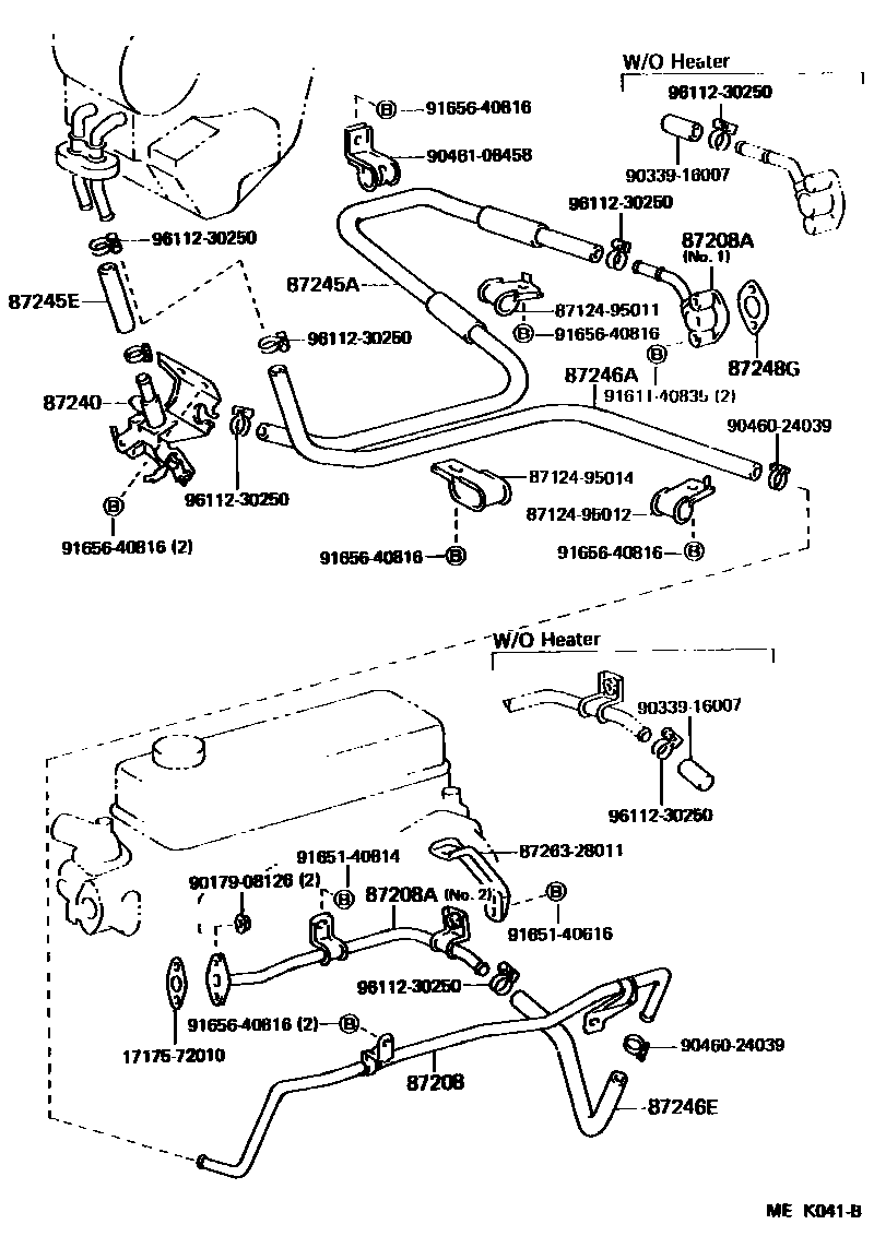 Parts diagram