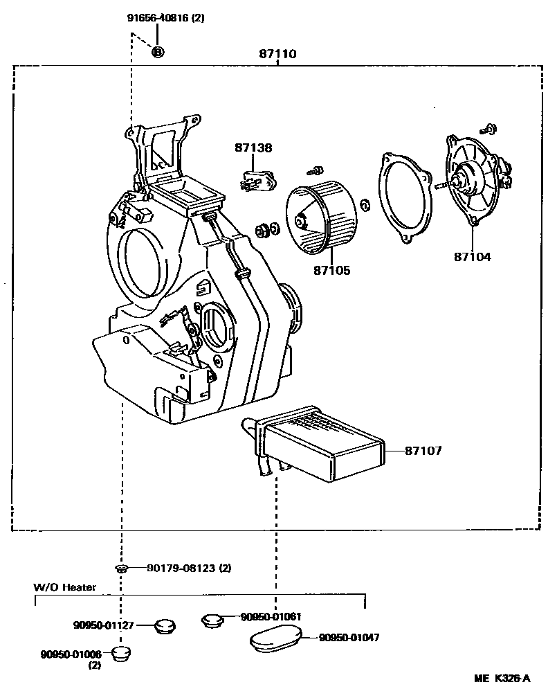 Parts diagram