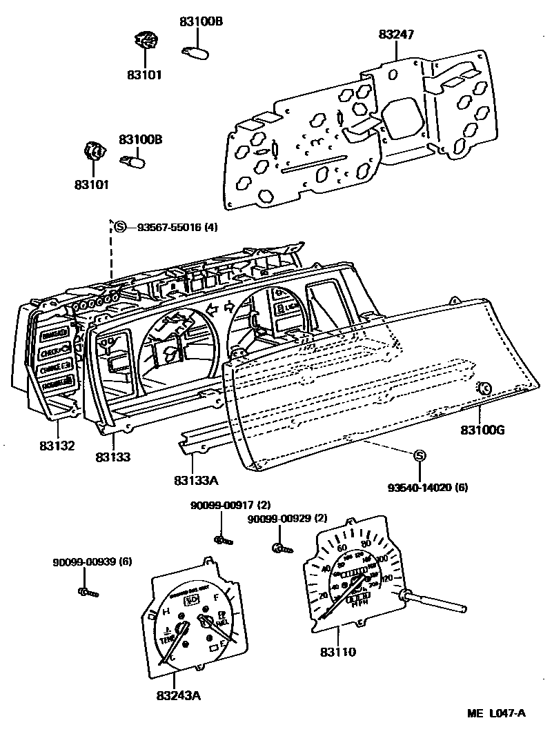Parts diagram