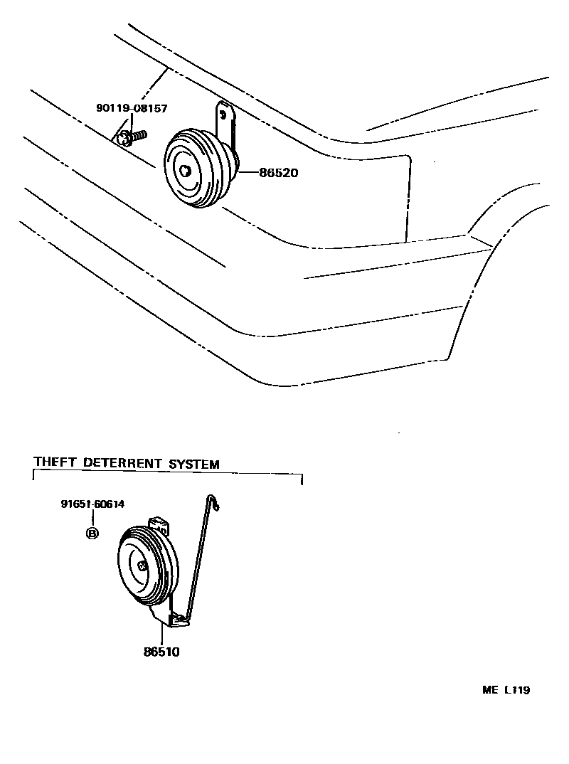 Parts diagram