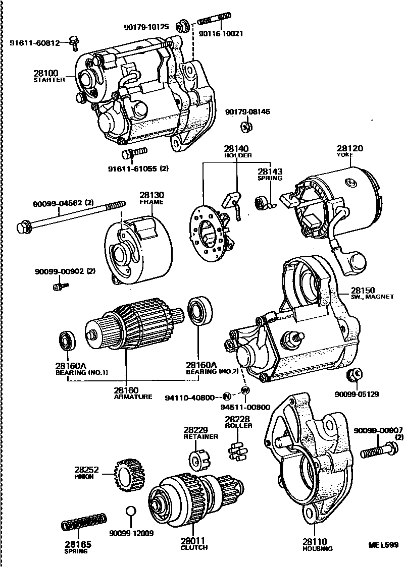 Parts diagram