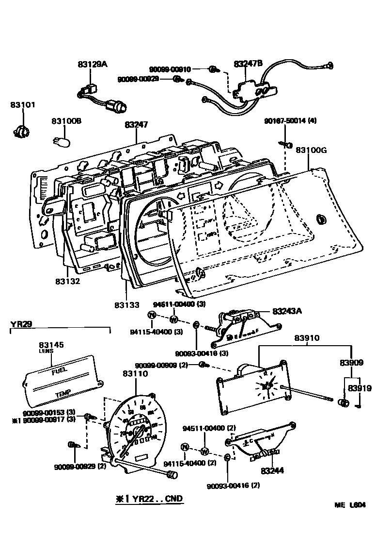 Parts diagram