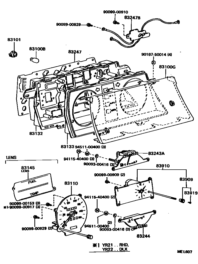 Parts diagram