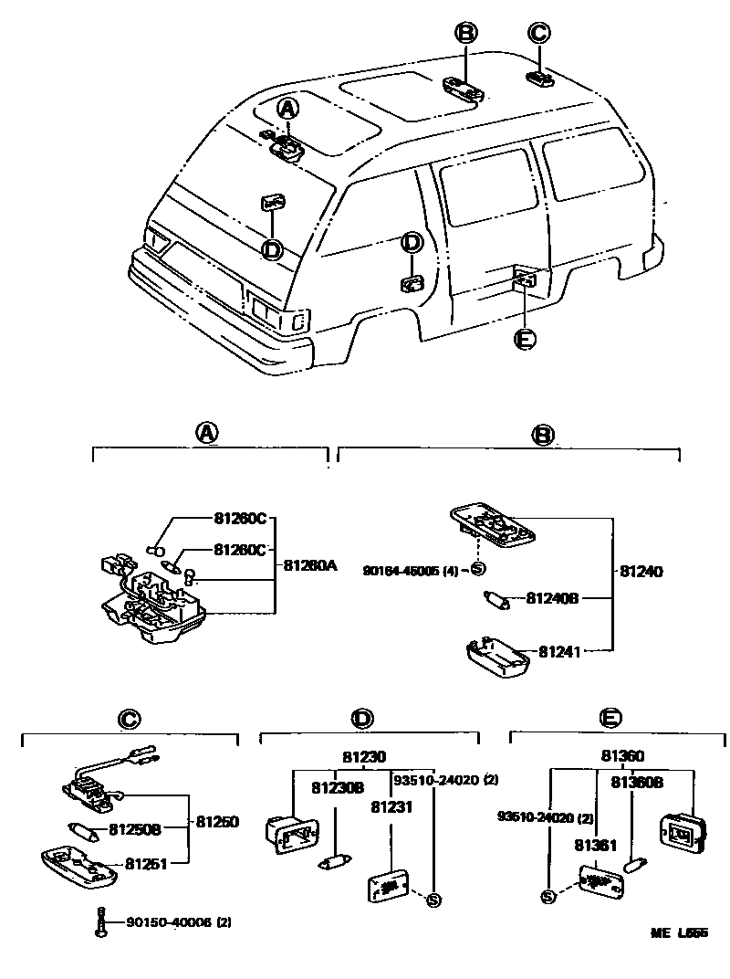 Parts diagram